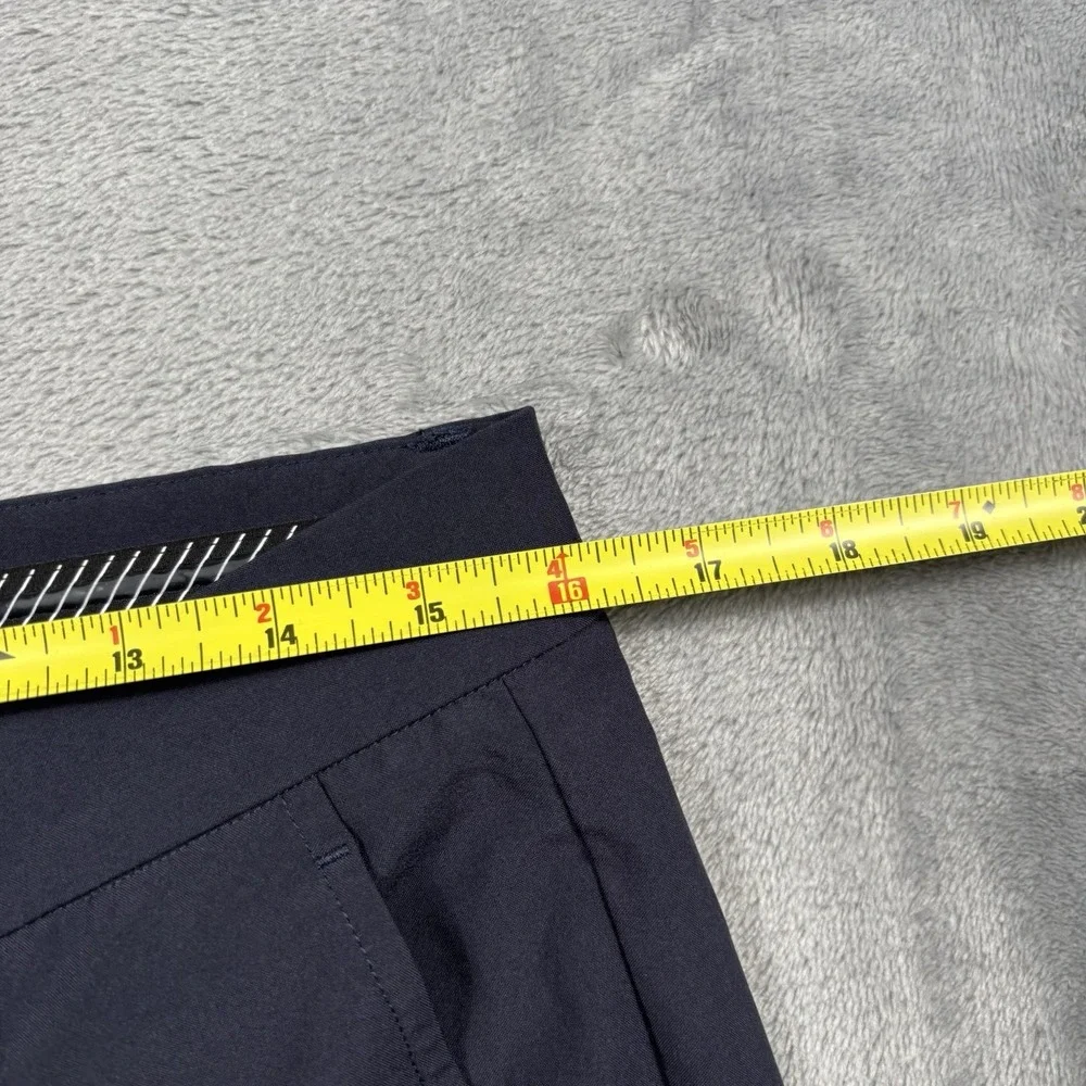PRIMO Pants Mens 32 Short Blue Golf Jogger Stretch Zip Ankle Cuff Tapered Leg